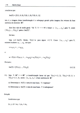 Álgebra linear e geometria analítica 2ª edição