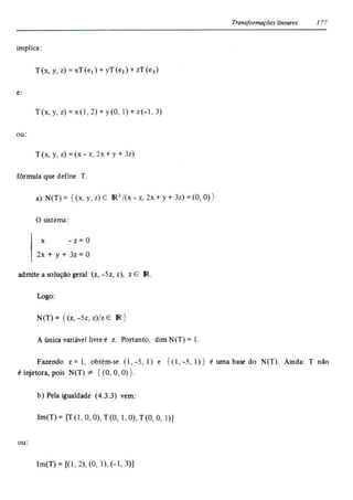 Álgebra linear e geometria analítica 2ª edição