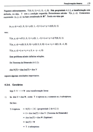 Álgebra linear e geometria analítica 2ª edição
