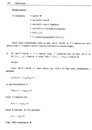 Álgebra linear e geometria analítica 2ª edição