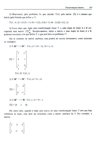 Álgebra linear e geometria analítica 2ª edição