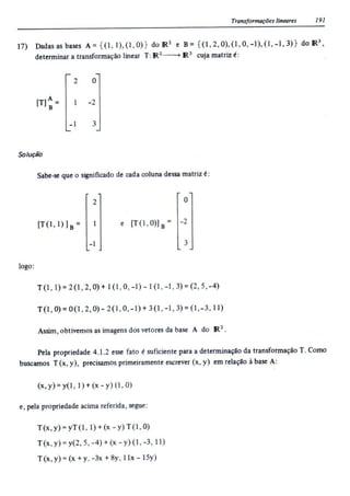 Álgebra linear e geometria analítica 2ª edição