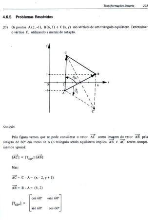 Álgebra linear e geometria analítica 2ª edição