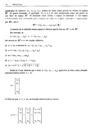 Álgebra linear e geometria analítica 2ª edição