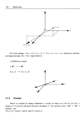 Álgebra linear e geometria analítica 2ª edição