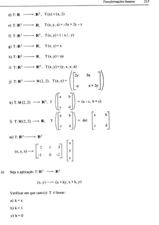 Álgebra linear e geometria analítica 2ª edição