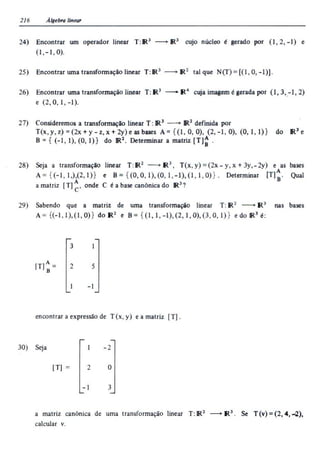 Álgebra linear e geometria analítica 2ª edição