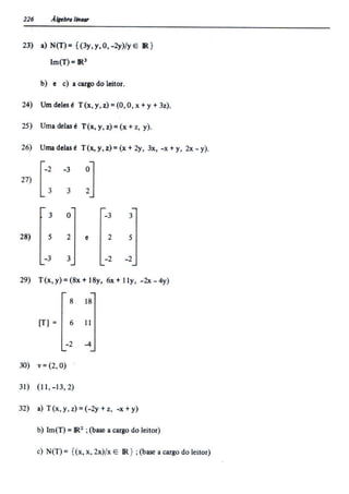 Álgebra linear e geometria analítica 2ª edição