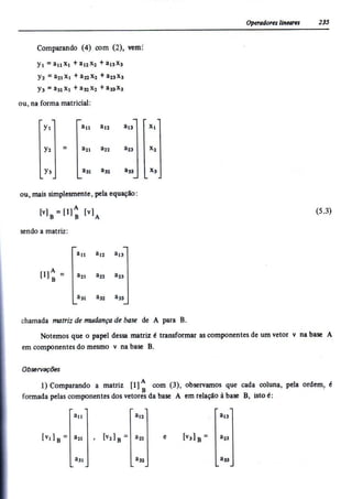 Álgebra linear e geometria analítica 2ª edição
