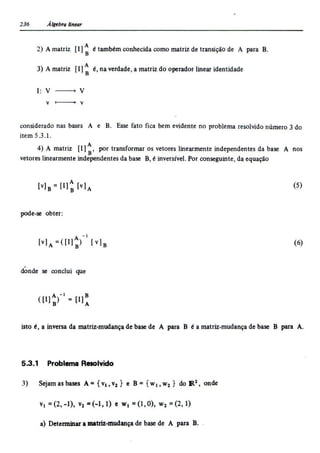 Álgebra linear e geometria analítica 2ª edição
