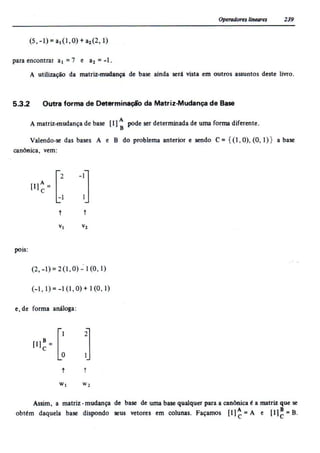 Álgebra linear e geometria analítica 2ª edição