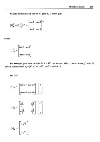 Álgebra linear e geometria analítica 2ª edição