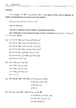 Álgebra linear e geometria analítica 2ª edição