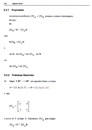 Álgebra linear e geometria analítica 2ª edição