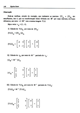 Álgebra linear e geometria analítica 2ª edição