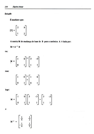 Álgebra linear e geometria analítica 2ª edição