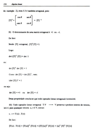 Álgebra linear e geometria analítica 2ª edição