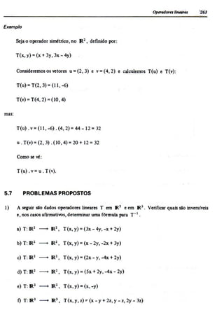 Álgebra linear e geometria analítica 2ª edição