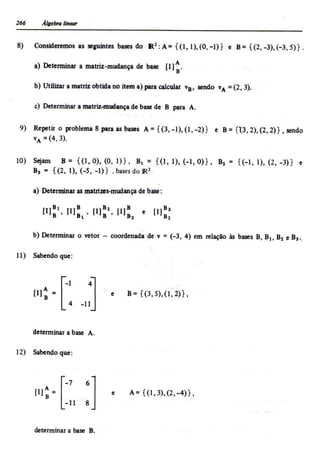 Álgebra linear e geometria analítica 2ª edição