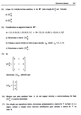 Álgebra linear e geometria analítica 2ª edição