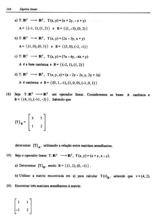 Álgebra linear e geometria analítica 2ª edição