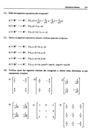 Álgebra linear e geometria analítica 2ª edição