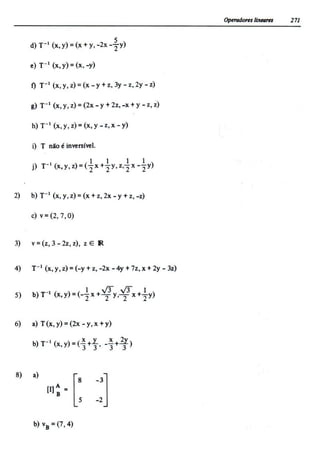 Álgebra linear e geometria analítica 2ª edição