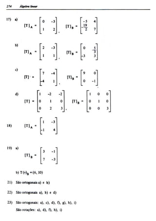 Álgebra linear e geometria analítica 2ª edição