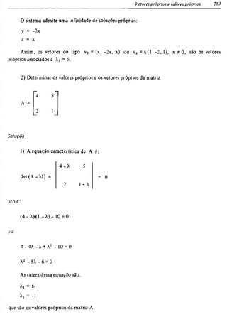Álgebra linear e geometria analítica 2ª edição