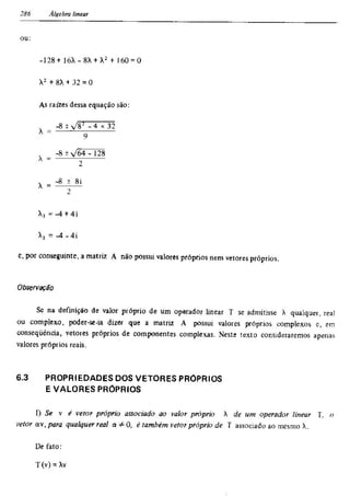 Álgebra linear e geometria analítica 2ª edição