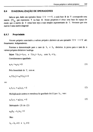 Álgebra linear e geometria analítica 2ª edição