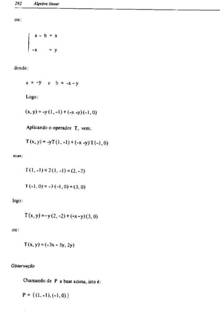 Álgebra linear e geometria analítica 2ª edição