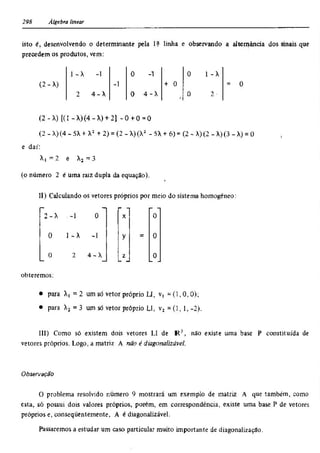 Álgebra linear e geometria analítica 2ª edição
