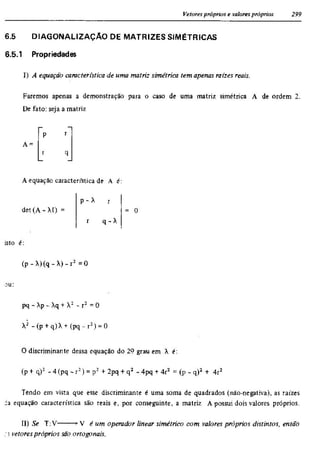 Álgebra linear e geometria analítica 2ª edição