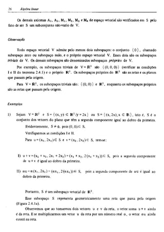 Álgebra linear e geometria analítica 2ª edição