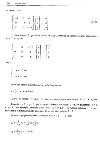 Álgebra linear e geometria analítica 2ª edição