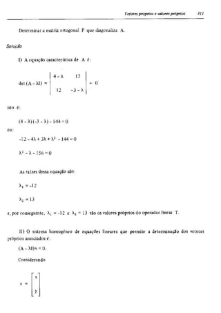 Álgebra linear e geometria analítica 2ª edição