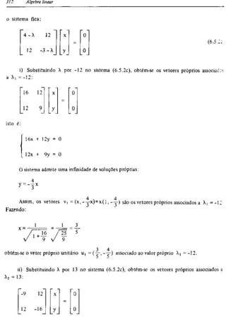 Álgebra linear e geometria analítica 2ª edição