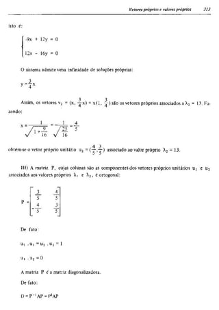 Álgebra linear e geometria analítica 2ª edição
