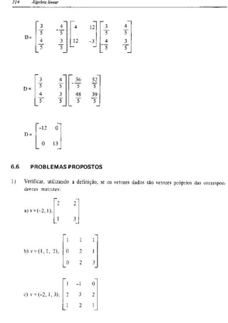 Álgebra linear e geometria analítica 2ª edição