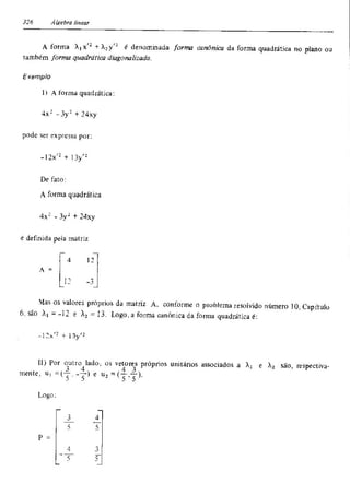 Álgebra linear e geometria analítica 2ª edição