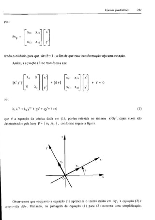 Álgebra linear e geometria analítica 2ª edição