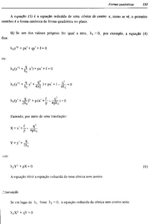 Álgebra linear e geometria analítica 2ª edição