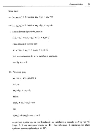 Álgebra linear e geometria analítica 2ª edição
