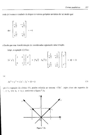 Álgebra linear e geometria analítica 2ª edição