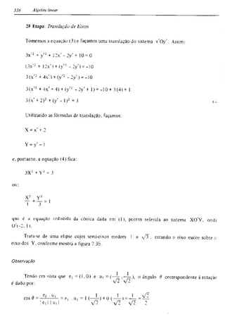 Álgebra linear e geometria analítica 2ª edição