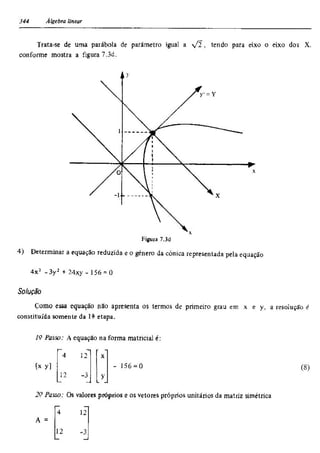 Álgebra linear e geometria analítica 2ª edição