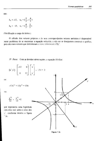 Álgebra linear e geometria analítica 2ª edição