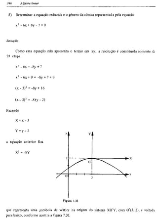 Álgebra linear e geometria analítica 2ª edição