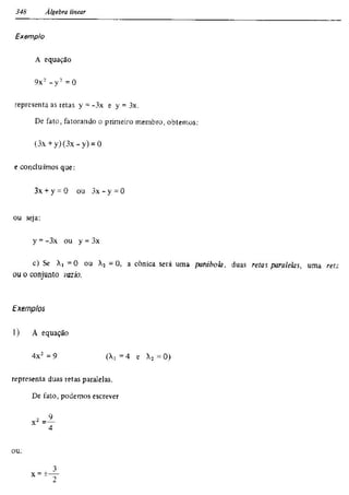 Álgebra linear e geometria analítica 2ª edição